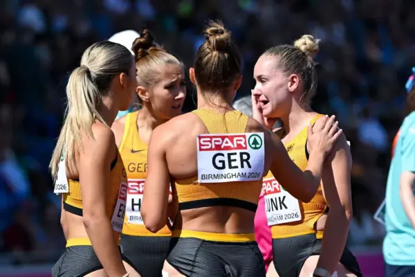 Enttäuschung für deutsche Sprintstaffel bei der EM in Birmingham image 1