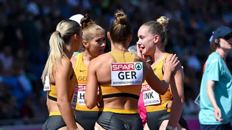 Enttäuschung für deutsche Sprintstaffel bei der EM in Birmingham image 1