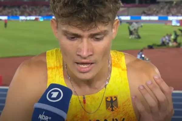 Birmingham: Emil Agyekum gewinnt Silber über 400 Meter Hürden bei Leichtathletik-EM