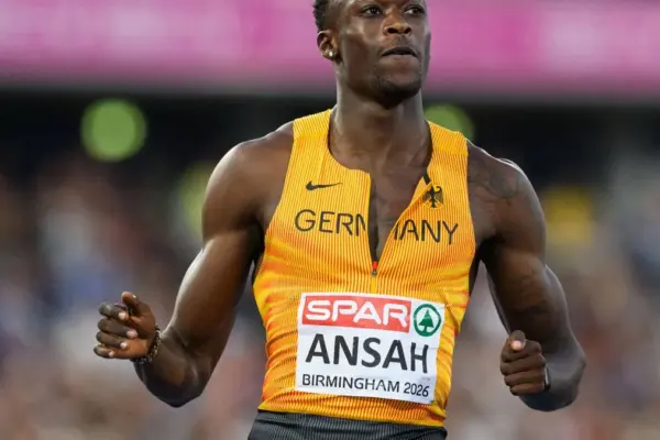 Birmingham: Owen Ansah gewinnt EM-Bronze über 100 Meter, Medaille könnte aberkannt werden
