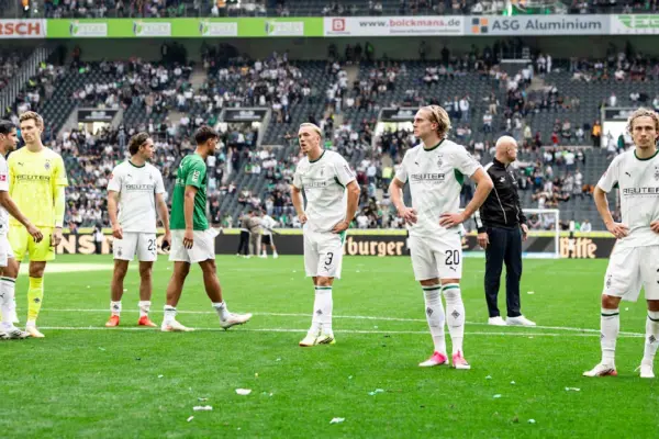 Mönchengladbach: Kleindienst kritisiert Team nach Niederlage
